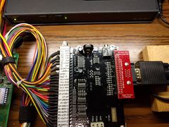 pi2jamma + VGA666 (no it's not supposed to be this way)