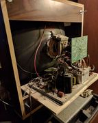 CRT mounted