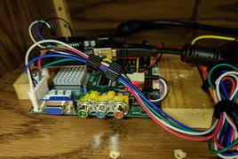 GBS8200, arduino connections in top left